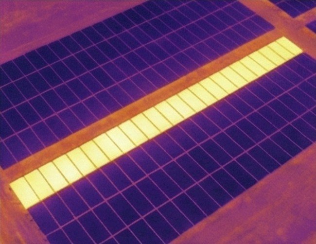 String Outage Thermal Image